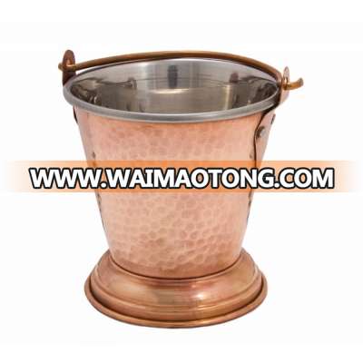 Copper Bucket With Brass Handle Copper Balti