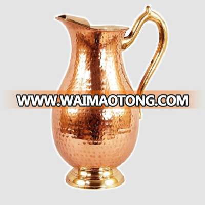 Copper Water Pitcher, 76 fluid ounces